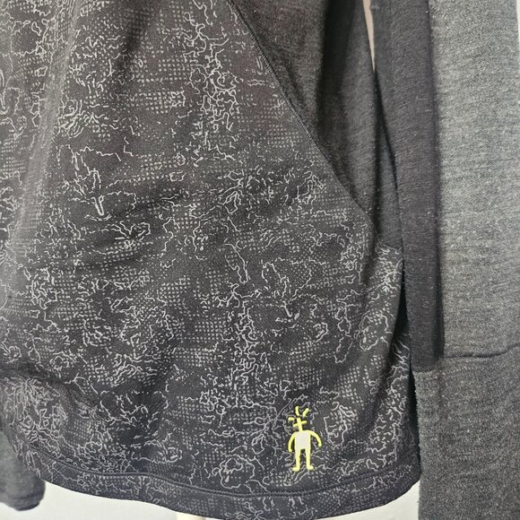 Smartwool PhD 1/4 Zip Pullover Top Merino Wool Blend Light Wind Women's SZ Large - Picture 8 of 14